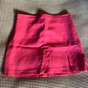 Zara Pink Mini Skirt Size XS